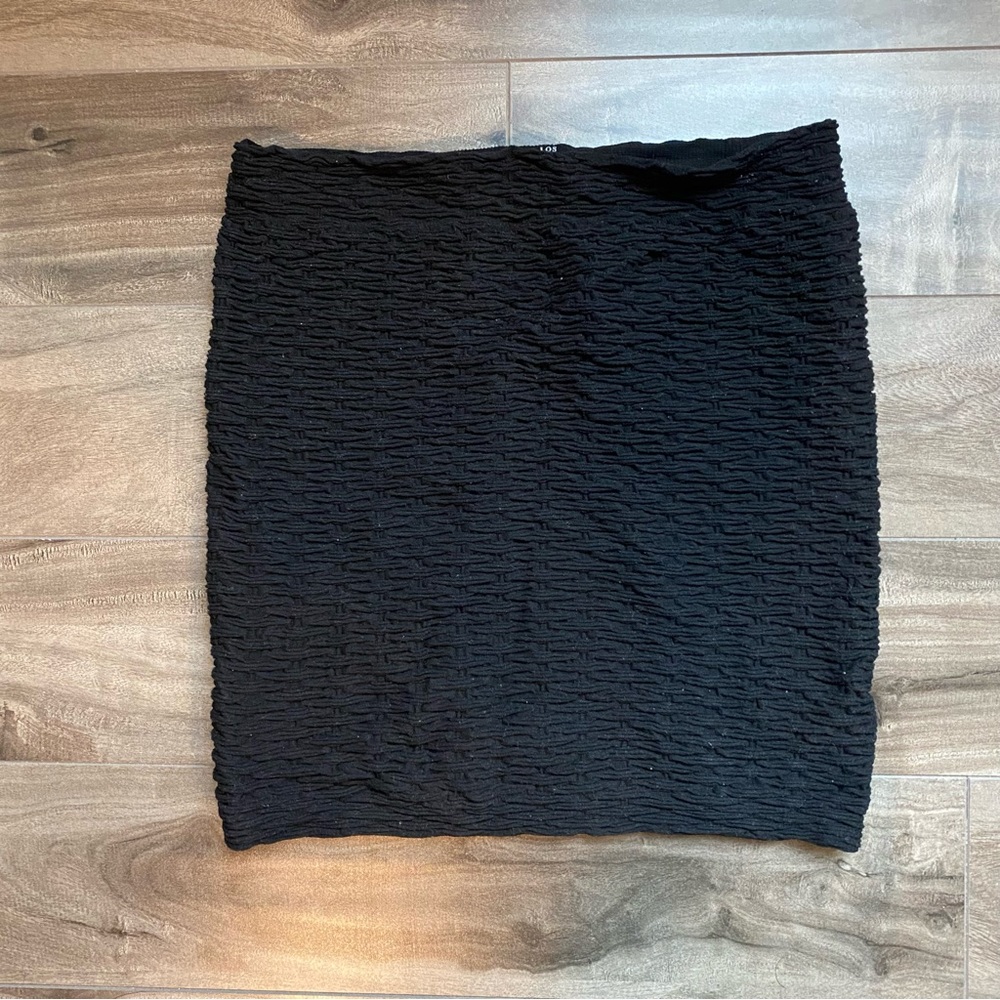 Guess Textured Bodycon Mini Skirt Size XS/S